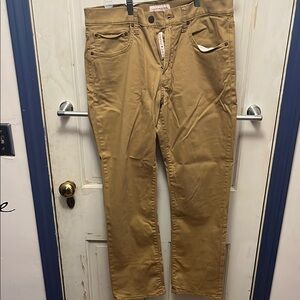 Classic Tan Trousers with Pockets